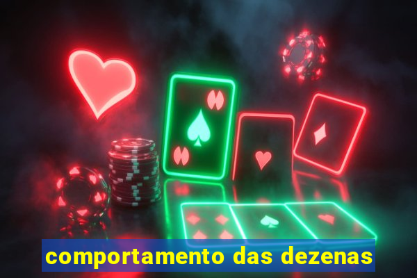 comportamento das dezenas